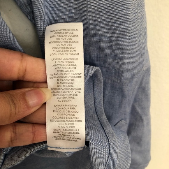 Signature Collections Casual Classic Work Buttons Up Shirt Size XL - Picture 3 of 8